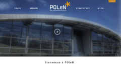 Wireframe réalisé par Laetitia Luciani dans le cadre de la refonte du site web de Polen