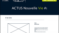 Wireframe realisé par Laetitia Luciani Webmaster UluWeb pour Lozère Nouvelle Vie