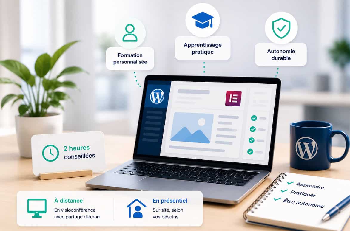 Formation WordPress et Elementor avec Uluweb