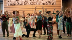 Soirée de l’association Tango Riom lors d’un événement de tango argentin